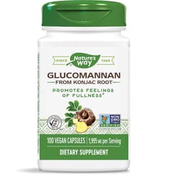 Nature's Way Glucomannan from Konjac Root Capsule