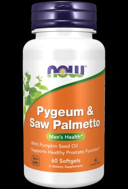 NOW Foods Pygeum & Saw Palmetto