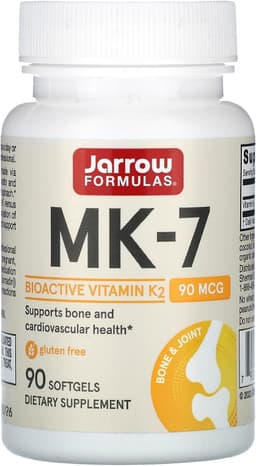 Jarrow Formulas MK-7 90mcg Softgel