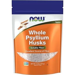 NOW Foods Psyllium Husk Powder Powder