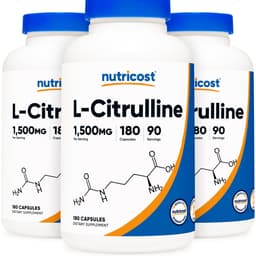 Nutricost L-Citrulline Unflavored Powder