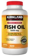 Kirkland Signature Fish Oil 1000mg Softgel (Ethyl Ester)
