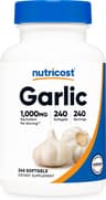 Nutricost Odorless Garlic Extract Softgel