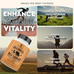Ancestral Supplements Grass Fed Beef Thyroid
