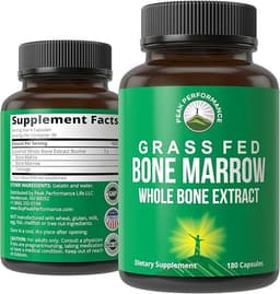 Peak Performance Grass Fed Bone Marrow Capsules