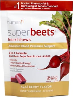 HumanN SuperBeets Heart Chews Chew