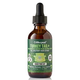 Life Cykel Turkey Tail Liquid Double Extract Liquid Tincture