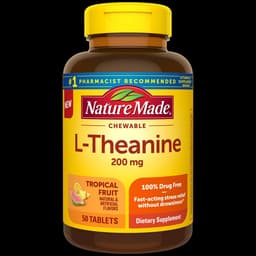 Nature Made Chewable L-Theanine 200mg