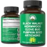 Peak Performance USDA Organic Wormwood Black Walnut Clove Cleanse Capsule