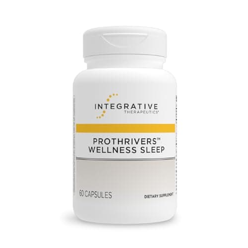 Integrative Therapeutics ProThrivers Wellness Sleep - Sleep Support Supplement for Adults* - Support with Melatonin & Magnesium - Vegan, Gluten-Free & Dairy-Free - 60 Capsules (60 Servings) Capsule