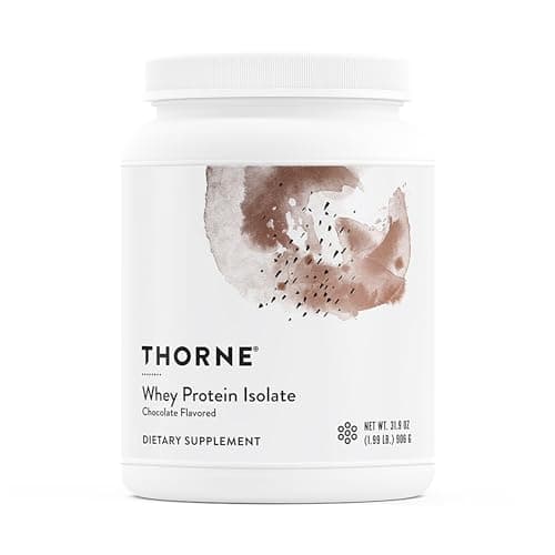THORNE - Whey Protein Isolate - Balanced Amino Acids Profile with BCAAs - 21 Grams of Easy to Digest Powder