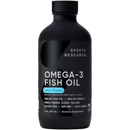 Sports Research Omega-3 Fish Oil Liquid — view 1 of 5