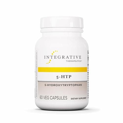 Integrative Therapeutics 5-HTP - Supplement that Supports a Healthy Outlook & Restful Sleep* - Vegan, Dairy-Free & Gluten-Free - 60 Capsules (60 Servings) Capsule