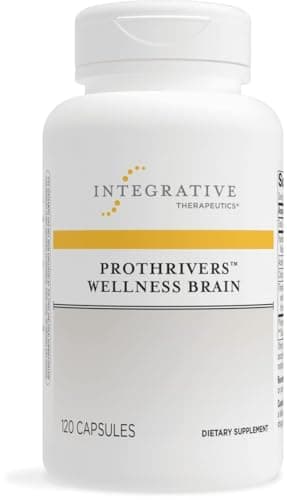 Integrative Therapeutics ProThrivers Wellness Brain - Brain Health Support Supplement for Adult* - Includes Lion’s Mane Mushroom - Vegan, Gluten-Free & Dairy-Free - 120 Capsules (60 Servings) Capsule