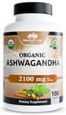 NaturaLife Labs Organic Ashwagandha with Black Pepper supplement product thumbnail 2 of 6