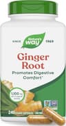 Nature's Way Ginger Root 550mg supplement product thumbnail 2 of 6