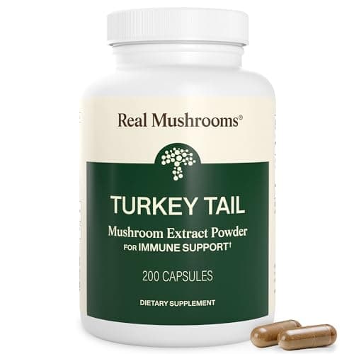 Real Mushrooms Turkey Tail Extract Capsules — view 1 of 5