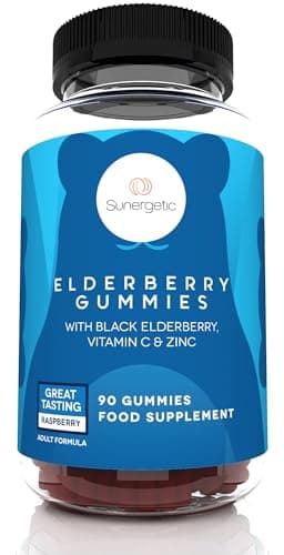Sunergetic Elderberry Gummies Vitamin C Zinc — view 1 of 5