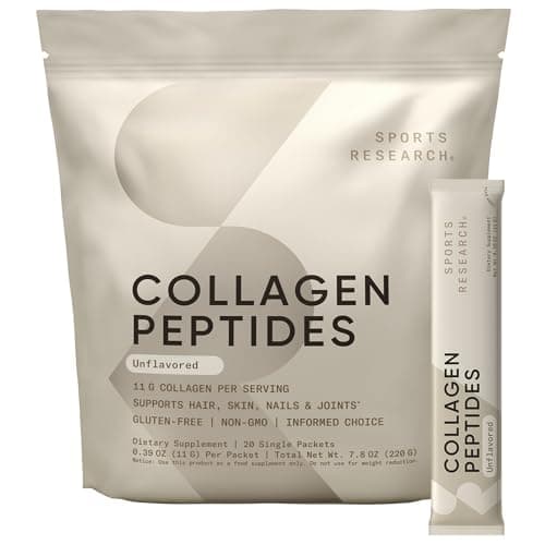 Sports Research Collagen Peptides Packets (7.8 oz) — view 1 of 5