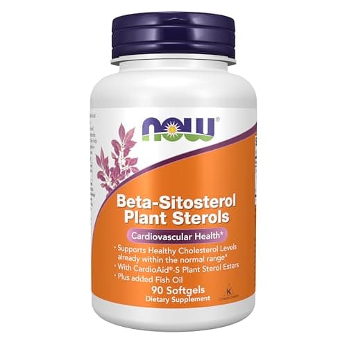 NOW Foods Beta-Sitosterol Plant Sterols Softgel