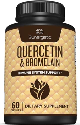 Sunergetic Quercetin Bromelain 1000mg Capsule