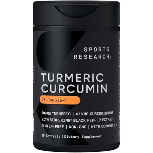 Sports Research Turmeric Curcumin C3 Complex with BioPerine — view 1 of 5