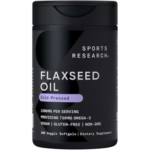 Sports Research Vegan Flaxseed Oil 1200mg — view 1 of 5