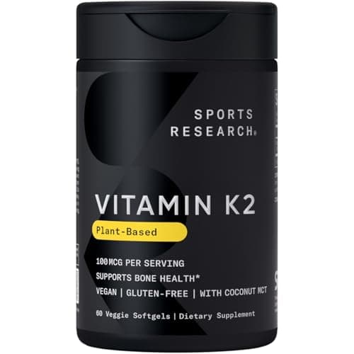Sports Research Vitamin K2 MK-7 100mcg with Coconut MCT Oil — view 1 of 5