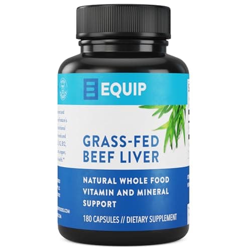Equip Foods Grass Fed Beef Liver Capsules — view 1 of 5