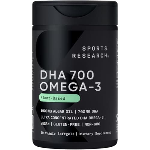 Sports Research Vegan DHA 700mg Algae Oil Omega-3 — view 1 of 5