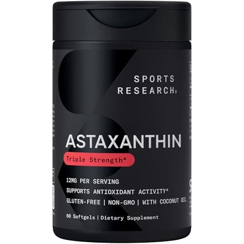 Sports Research Astaxanthin 12mg with Coconut Oil — view 1 of 5