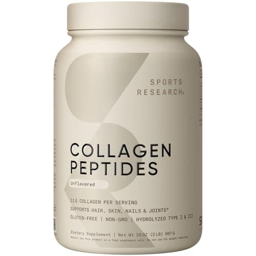 Sports Research Collagen Peptides 32 oz (Unflavored) — view 1 of 5