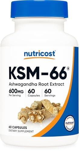 Nutricost Ashwagandha KSM-66 600mg Capsule