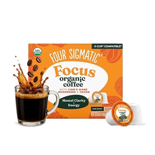 Four Sigmatic Focus K-Cups (24ct) K-Cup Pod