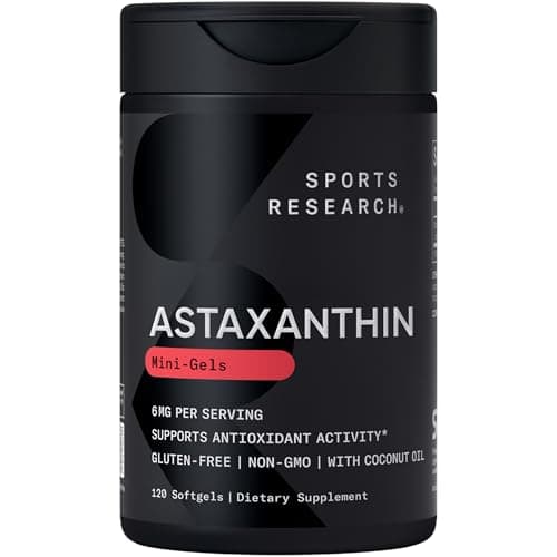 Sports Research Astaxanthin 6mg with Coconut Oil — view 1 of 5