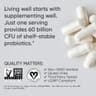 Sports Research Daily Probiotics 60 Billion CFU with Prebiotics supplement product thumbnail 4 of 5