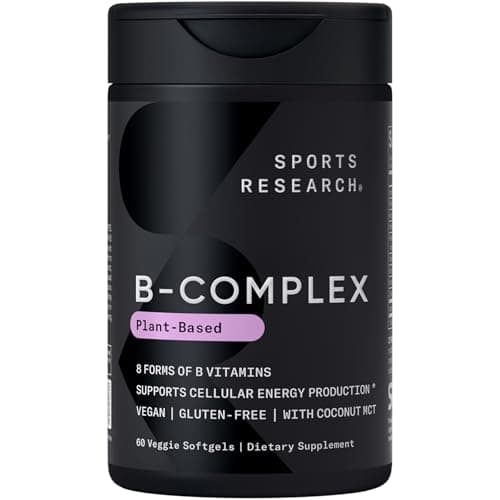 Sports Research Vitamin B-Complex Veggie Softgels — view 1 of 5
