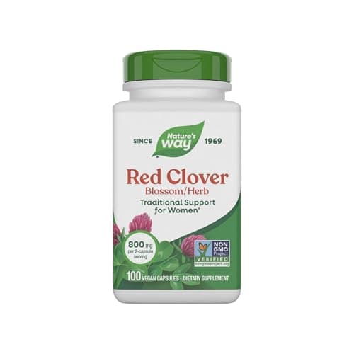 Nature's Way Red Clover Blossom 400mg Capsule