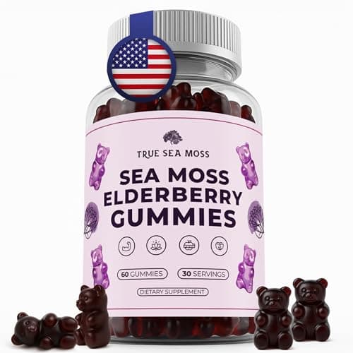 TrueSeaMoss Elderberry Sea Moss Gummies (Organic) — view 1 of 5