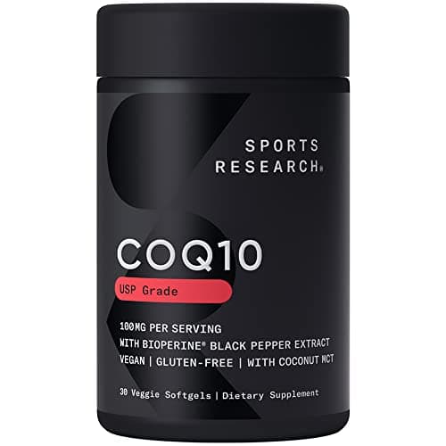 Sports Research CoQ10 100mg with Coconut Oil & BioPerine — view 1 of 5
