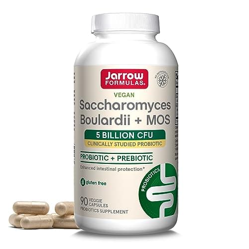 Jarrow Formulas Saccharomyces Boulardii + MOS Capsule