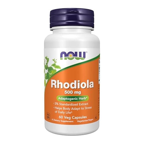 NOW Foods Rhodiola 500mg Vegetarian Capsule