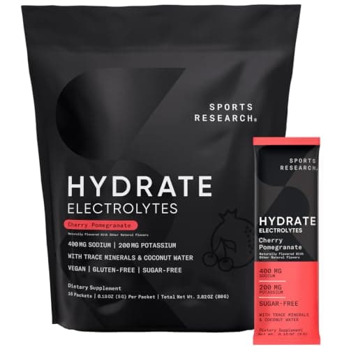 Sports Research Hydrate Electrolyte Powder supplement product image 1 of 5