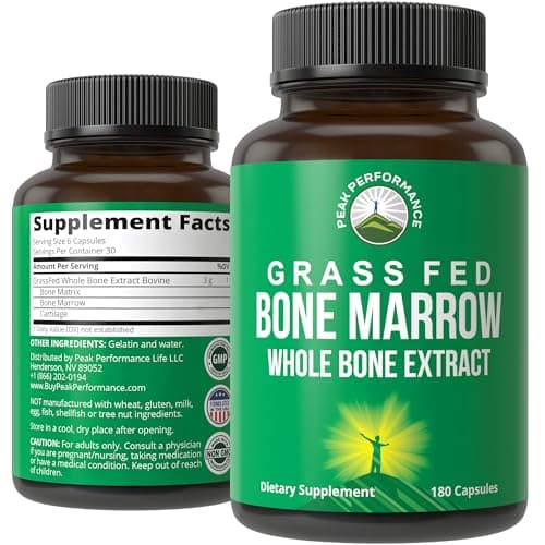 Peak Performance Grass Fed Bone Marrow Capsules — view 1 of 5