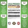 BioSchwartz Coconut Oil Softgels 2000mg supplement product thumbnail 5 of 6