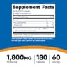 Nutricost Glucomannan 1,800mg supplement product thumbnail 4 of 6