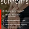 Premium Nerve Support Supplement – with Alpha Lipoic Acid (ALA) 600 mg, Acetyl-L-Carnitine (ALC) & Benfotiamine - Nerve Support Formula for Healthy Circulation, Feet, Hands & Toes… supplement product thumbnail 3 of 6