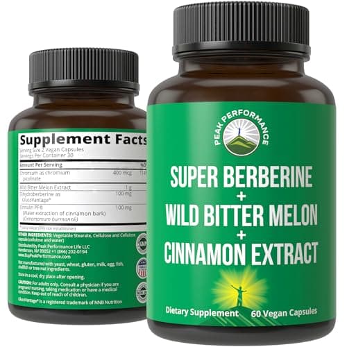 Peak Performance Super Berberine + Wild Bitter Melon Capsule