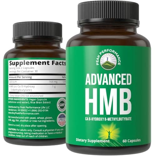 Peak Performance Advanced HMB supplement product image 1 of 5