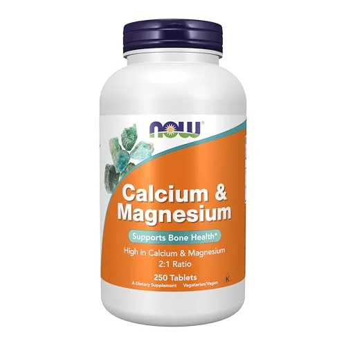 NOW Foods Calcium & Magnesium Tablet
